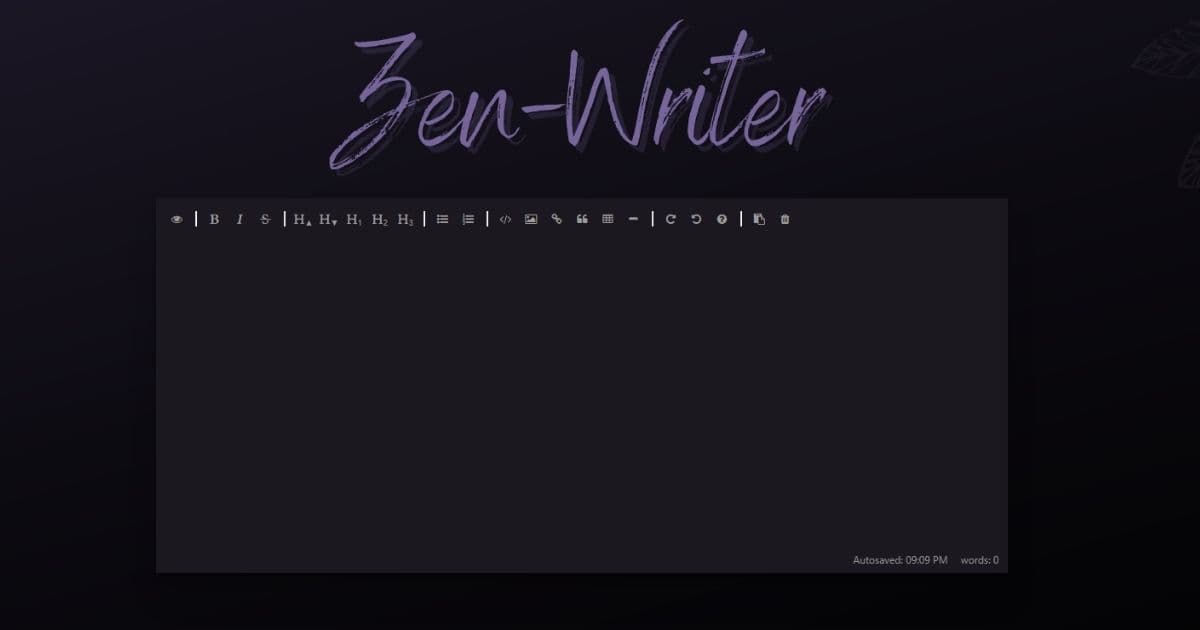 Creating a Zen Markdown Editor with Svelte-Kit and Netlify